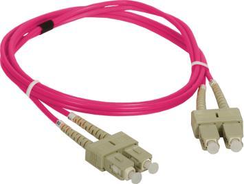 Alantec Patch cord MM OM4 SC-SC duplex 50/125 2.0m (FOC-SCSC-5MMD-2-4)