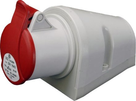 Orno Gniazdo siłowe 16A/4P, IP44