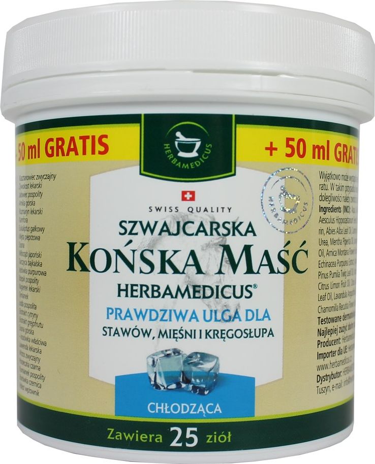 Herbamedicus Maść końska chłodząca - 300 ml
