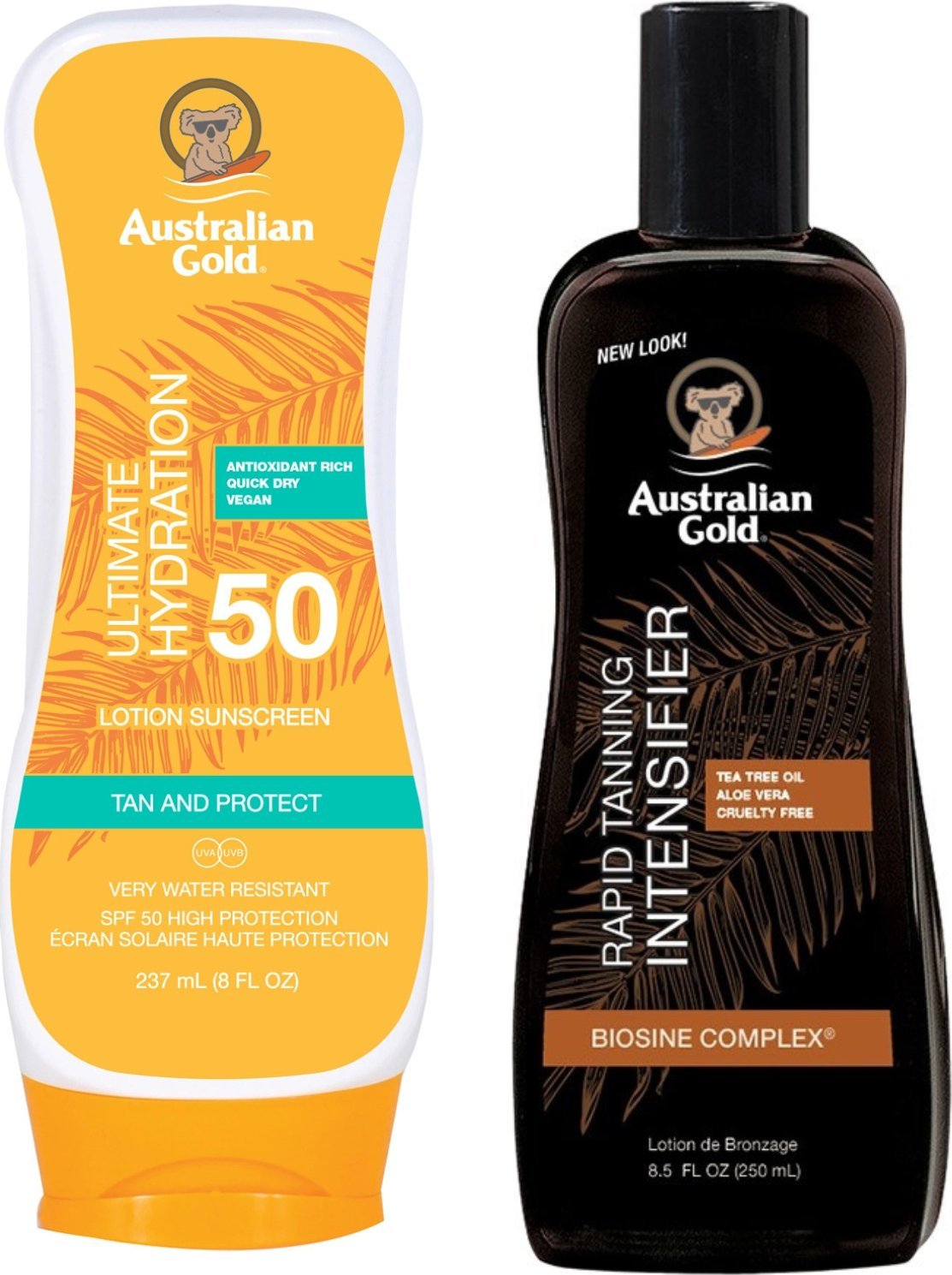 Australian Gold Balsam SPF50 + Rapid Tanning Intensifier