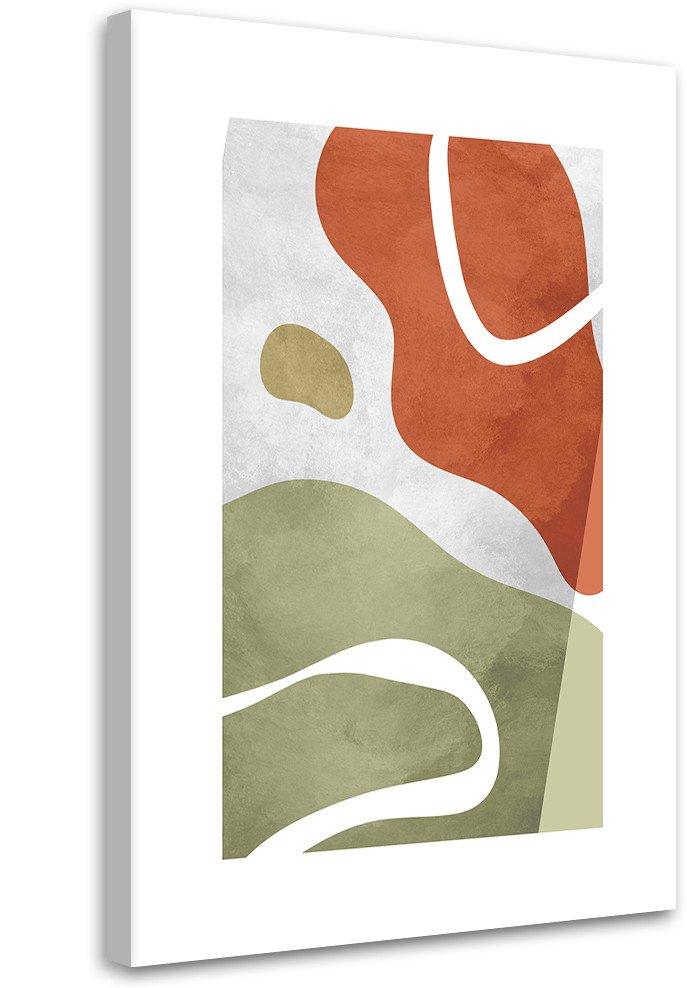 Feeby obraz na płótnie Abstrakcyjne kształty boho 80x120 xxl