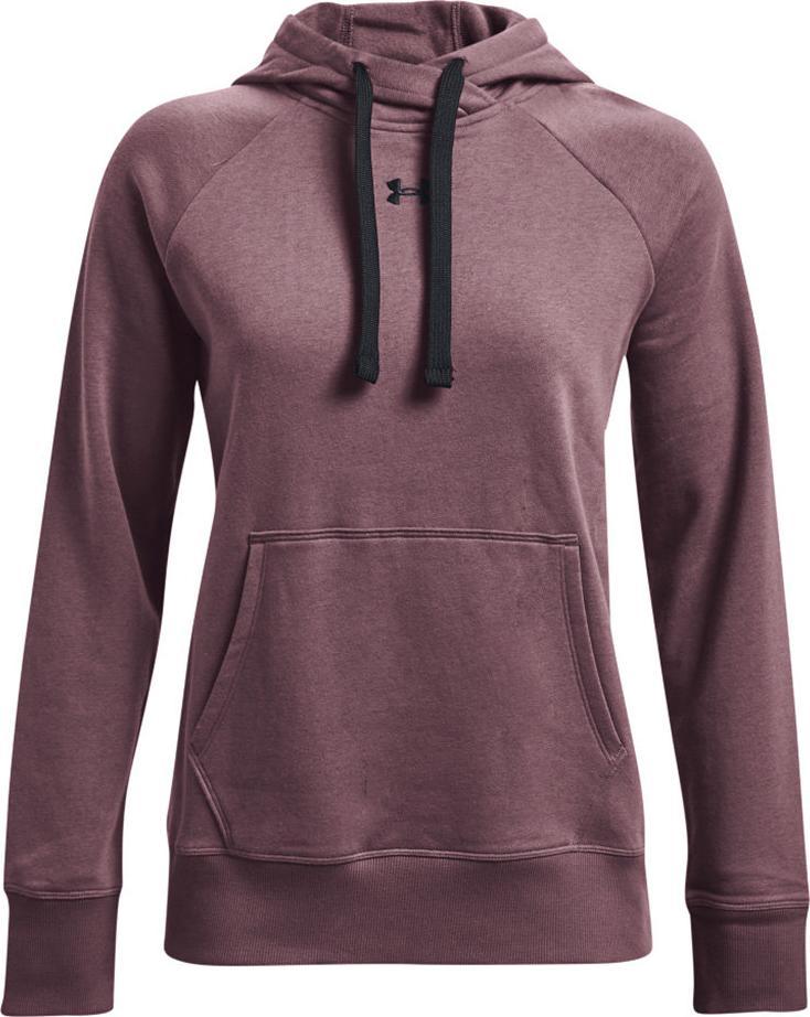 Under Armour Bluza damska Under Armour Rival Fleece HB Hoodie fioletowa 1356317 554 M