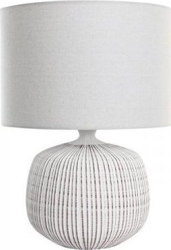 Lampa stołowa DKD Home Decor Lampa stołowa DKD Home Decor Biały Kamionka 220 V 50 W (38 x 38 x 51 cm)