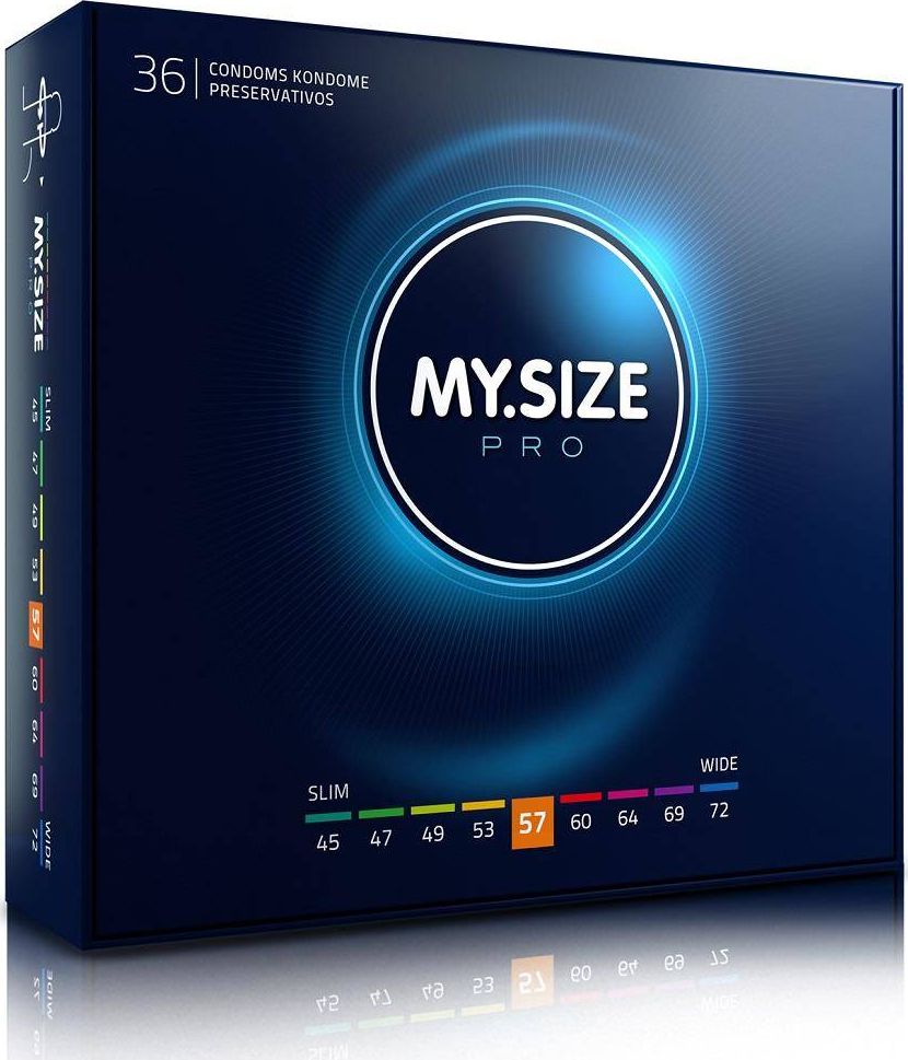 MY SIZE PRO Prezerwatywy 57mm 36szt