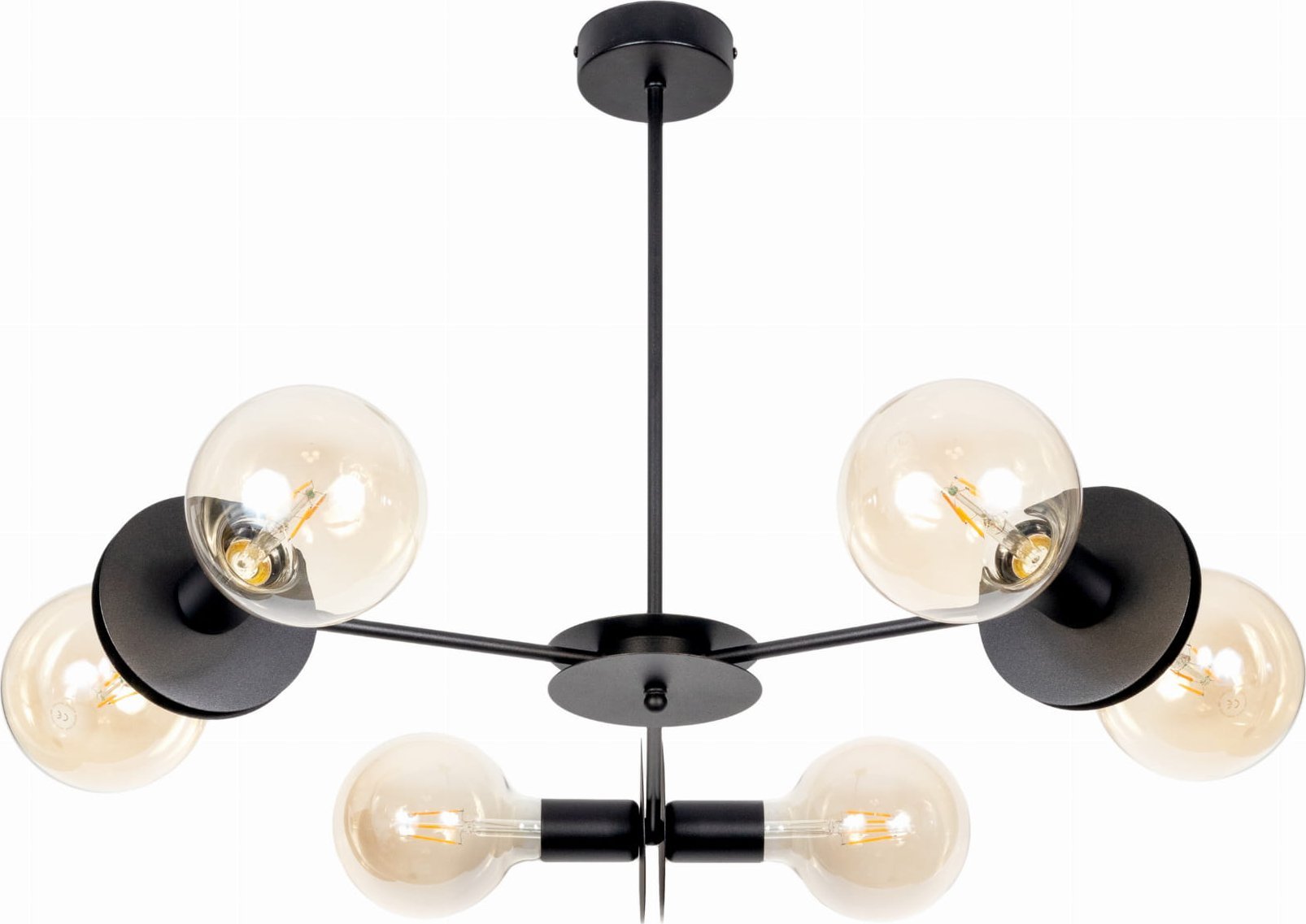 Lampa wisząca Solar Nowoczesna lampa loft PINIO