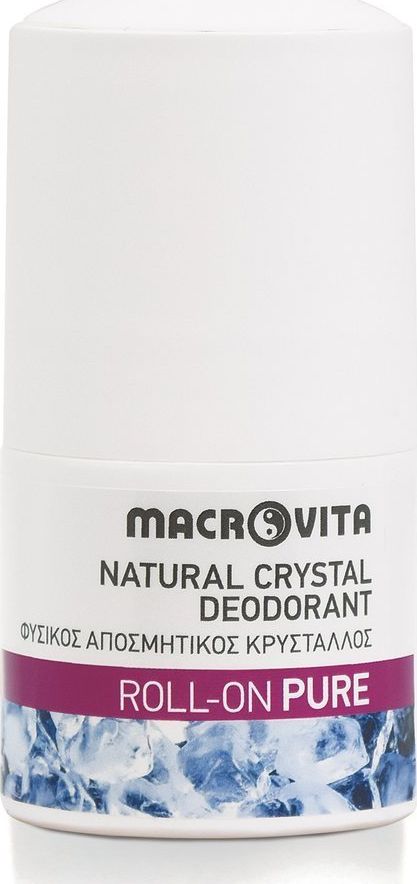 Macrovita Dezodorant roll-on z naturalnym kryształem PURE 50 ml