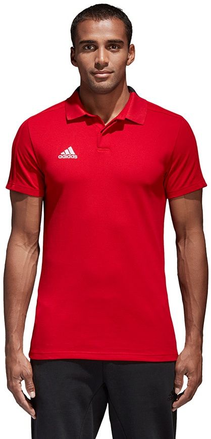 Adidas Koszulka piłkarska Condivo 18 CO Polo czerwona r. S (CF4376)