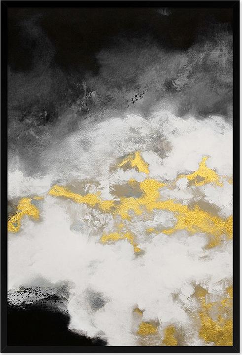 ART-POL Obraz olejny ręcznie malowany 63x93cm Odmęty