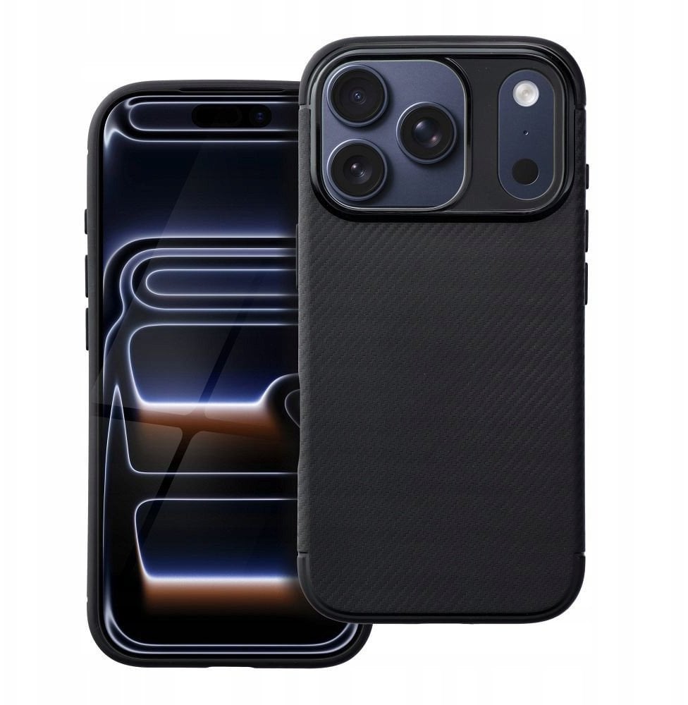 Futerał CARBON PREMIUM do IPHONE 17 Pro czarny