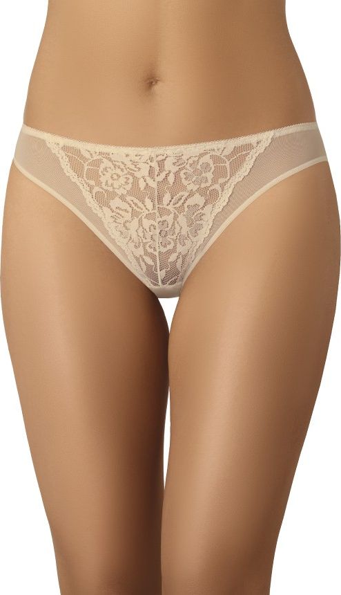 Teyli Majtki damskie klasyczne Glamour beżowe Beżowy 3XL