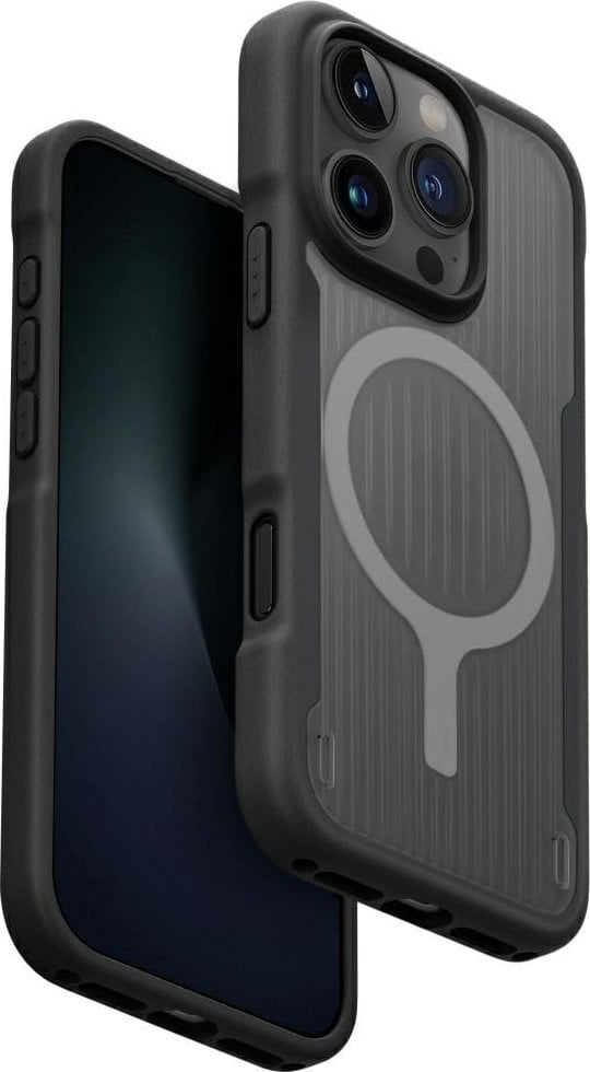 Case UNIQ Combat Active for iPhone 16 Pro Max Magclick Charging black