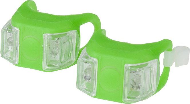 XC Light Zestaw lamp XC Light 1000F silikonowe, 2-Led,3 funkcje, zielone uniwersalny