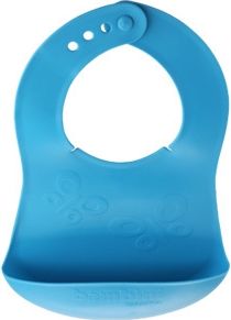 Tescoma Śliniaczek z kieszonką BAMBINI, motylki, niebieski