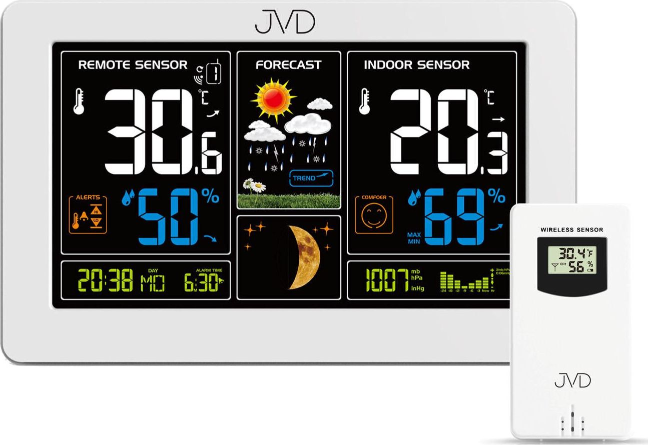 Stacja pogodowa JVD RB3378