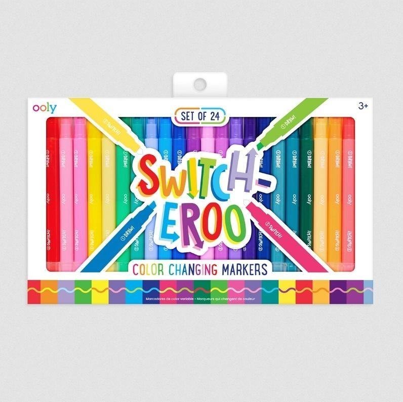 Ooly Flamastry zmieniające kolor Switch-Eroo 24 kolory