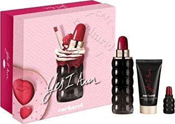 Cacharel Zestaw Cacharel Yes I Am woda perfumowana 75ml + balsam do ciała 50ml + woda perfumowana 5ml