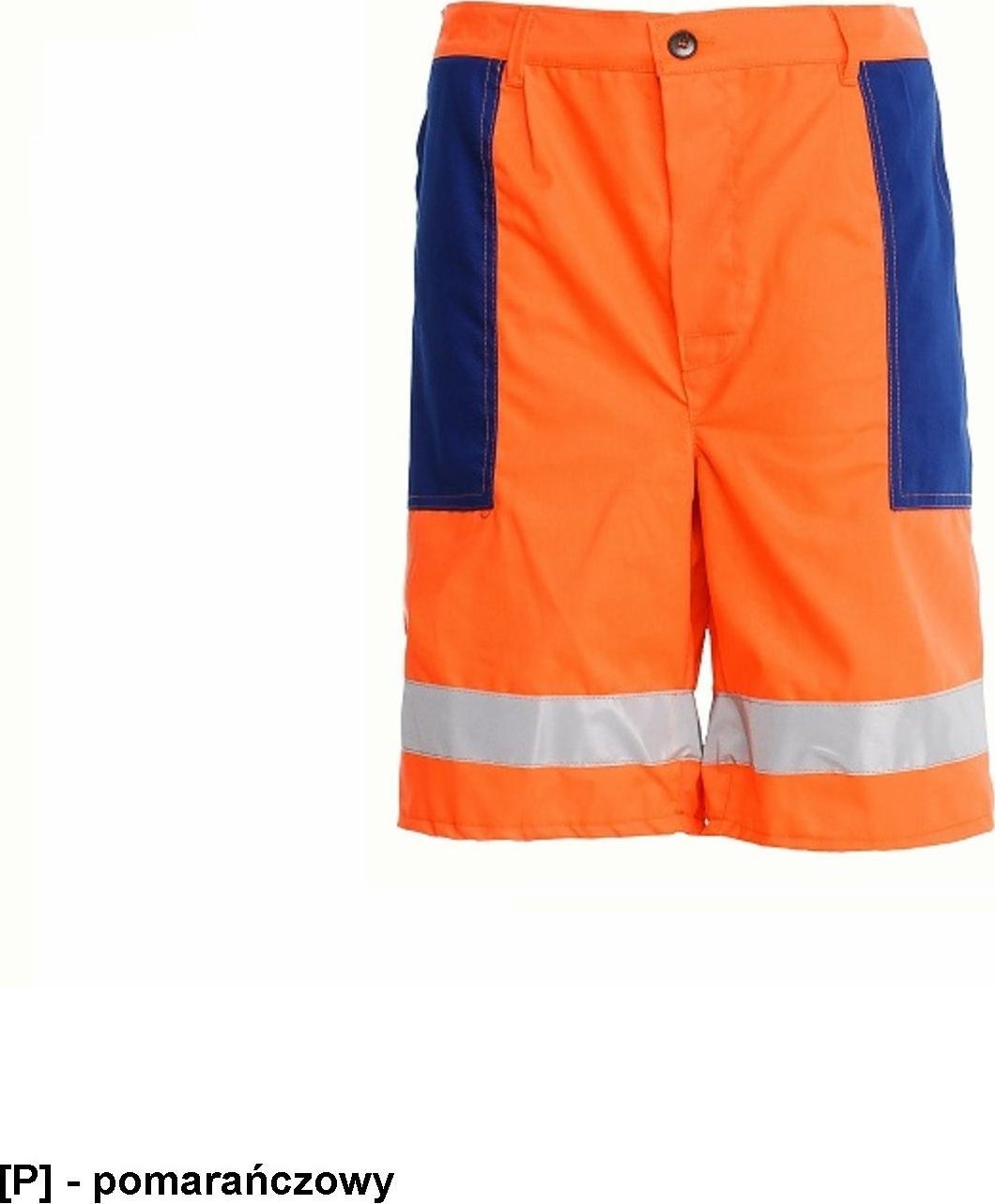 PROCERA SPODENKI OSTRZEGAWCZE - krótkie spodenki robocze, poliester 65%, bawełna 35%, gramatura 260g/m2 52