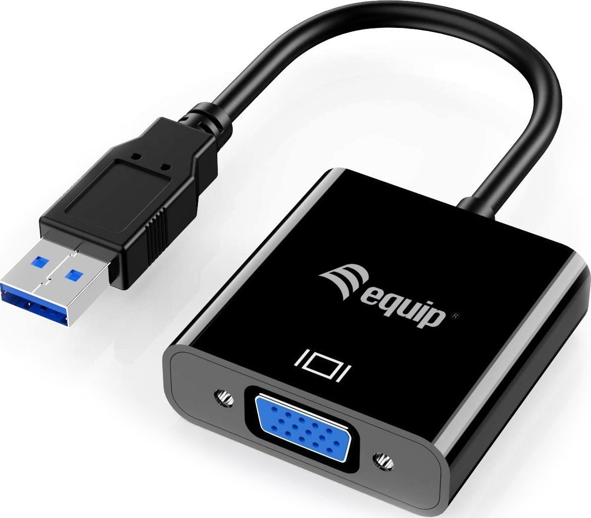 Adapter AV Equip Equip Adapter USB3.0-> VGA HD15 1920x1080/60Hz 0.15m sw
