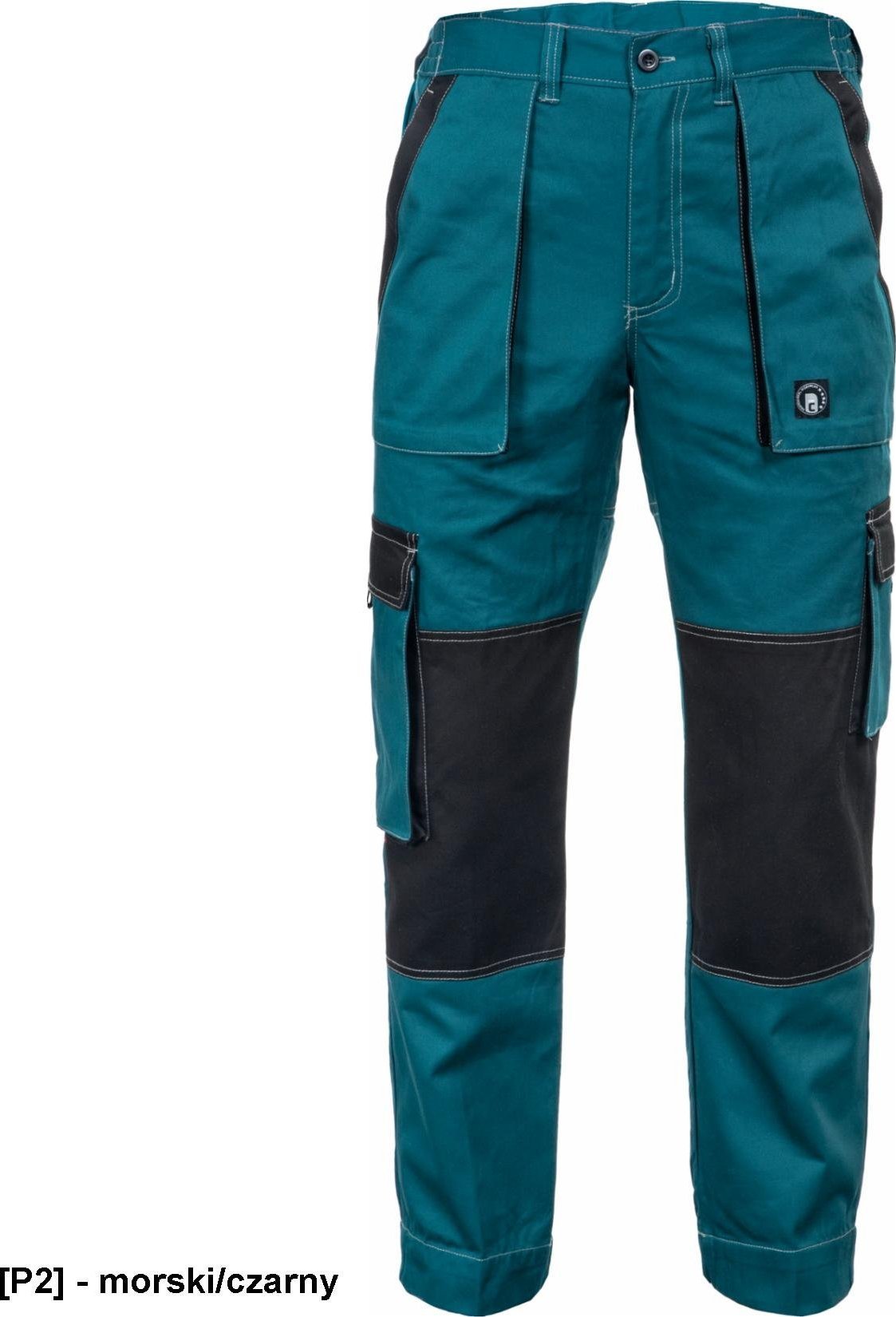 CERVA MAX SUMMER - spodnie - morski/czarny 50