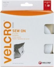 Velcro VELCRO rzep do szycia z haczykami i pętelkami 20 mm x 5 m biały
