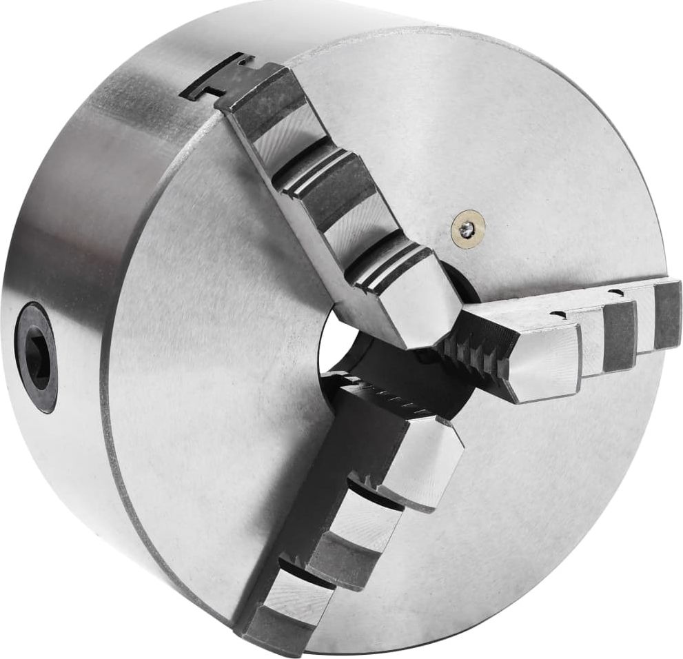 vidaXL Samocentrujący uchwyt tokarski, 3-szczękowy, 160 mm, stal
