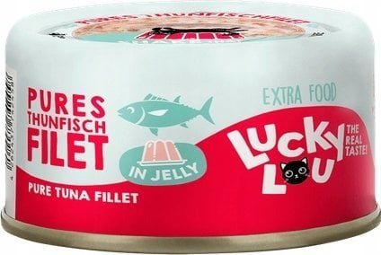 Lucky Lou Extrafood Tuńczyk w galaretce puszka 70g