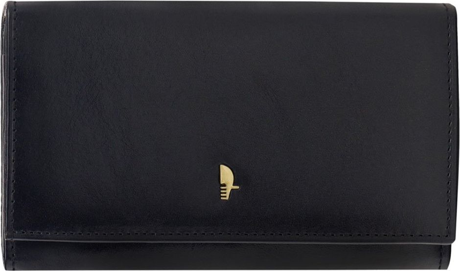 Puccini Portfel damski skórzany PUCCINI MU1959 1 Czarny uniwersalny