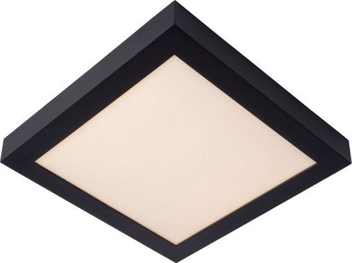 Lampa sufitowa Lucide Lampa sufitowa aluminiowa czarna Lucide BRICE-LED ledowa 28117/30/30