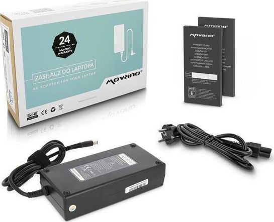 Zasilacz do laptopa Movano 150 W, 5 mm, 7.7 A, 19.5 V (ZZ/HP195769P)