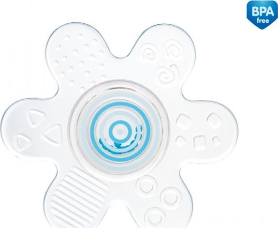 Canpol Gryzak silikonowy z grzechotką Gwiazda