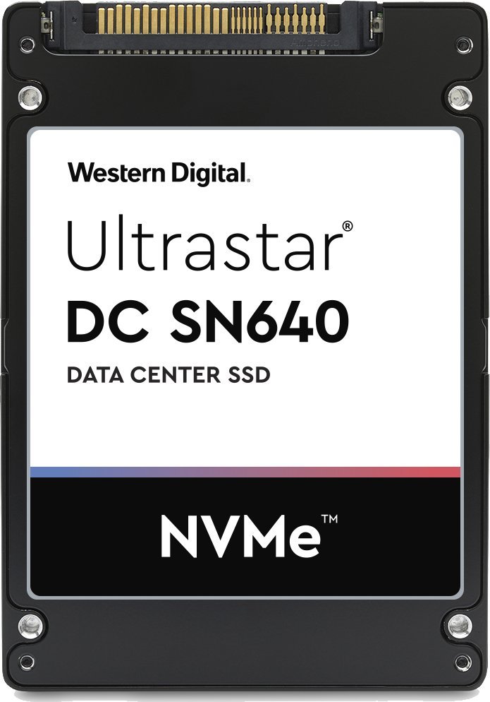 Dysk serwerowy WD Ultrastar DC SN640 3.84TB U.2 PCI-E x4 Gen 3.0 NVMe (0TS1929)