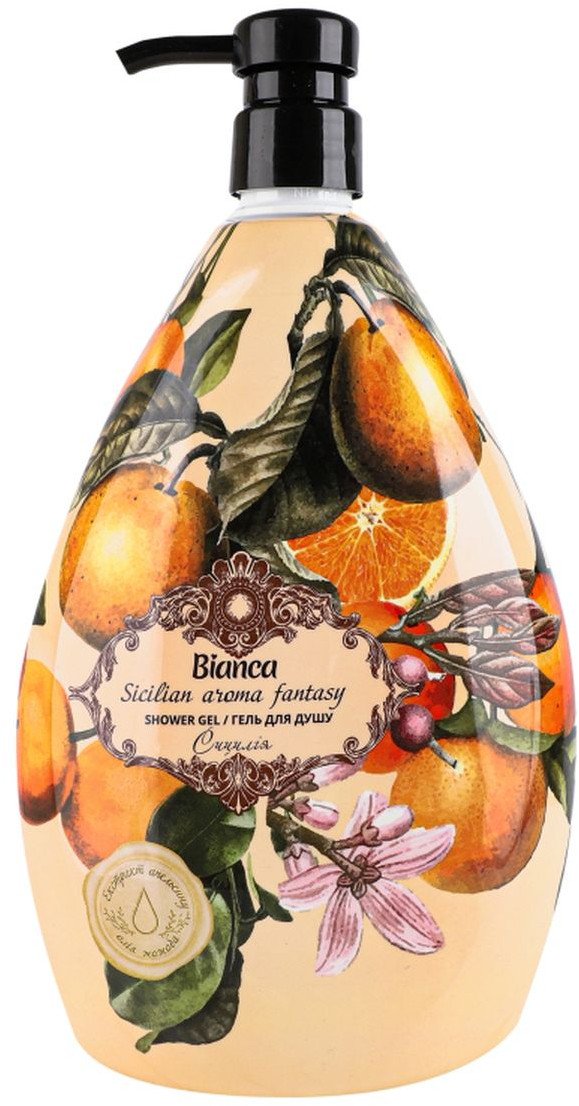 Bianca Żel Pod Prysznic Z Ekstraktem Z Pomarańczy I Olejkiem Jojoba 1000ml