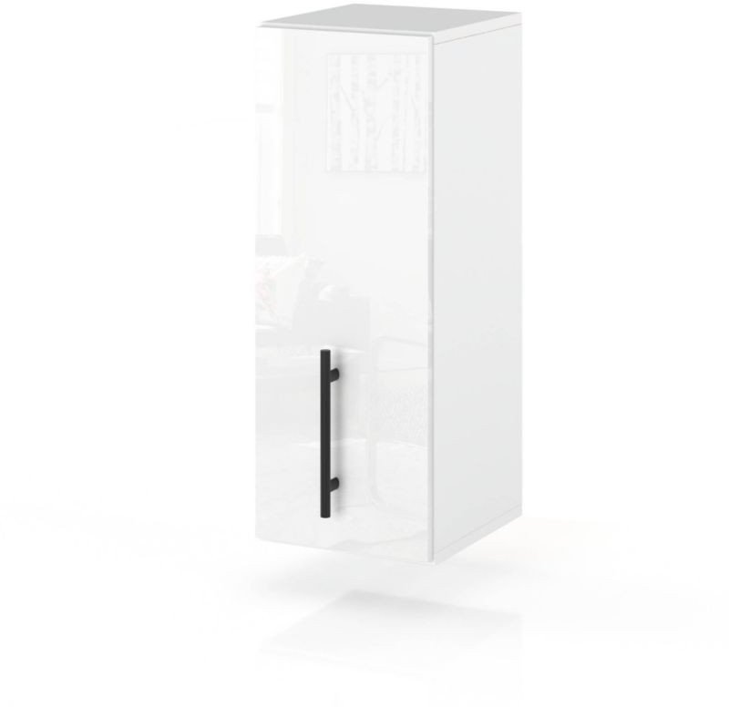 szafka kuchenna wisząca nowoczesna modułowa 15cm spremium biały połysk