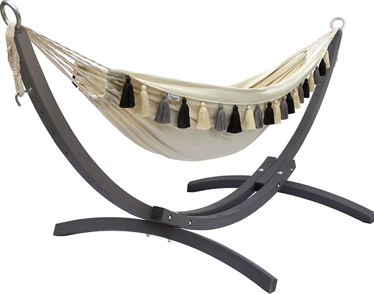 Koala Zestaw ogrodowy Koala - stojak Dominica z hamakiem HT, antracyt D-antracit-HT-209g