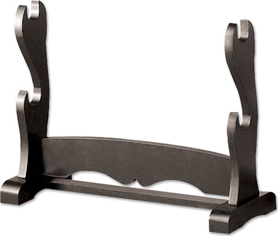 Master Cutlery Stojak Podwójny Drewniany Do Broni Białej Ws-2