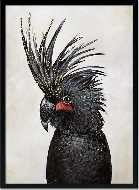 GO-BI Obraz "Zwierzęta" ręcznie malowany 53x73cm