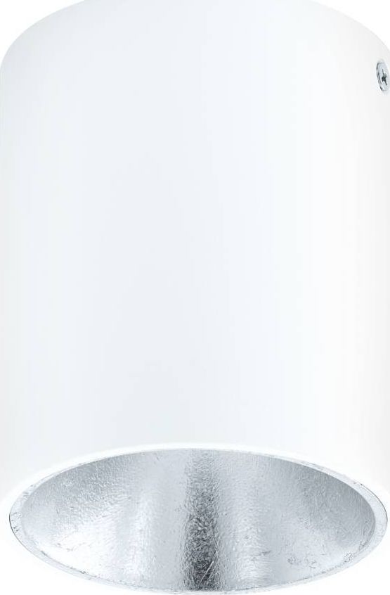 Lampa sufitowa EGLO Lampa natynkowa walec biała Eglo Polasso 94504