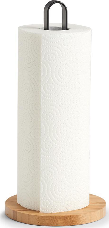 Selsey SELSEY Stojak na ręcznik papierowy Skanie z metalu i bambusa