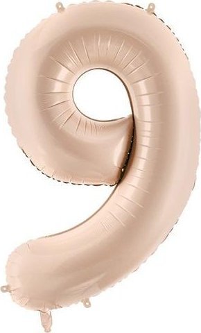 Balon foliowy 9 72cm c. beż