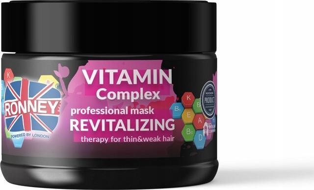 Ronney Vitamin Complex Professional Mask Revitalizing rewitalizująca maska do włosów z kompleksem witamin 300ml