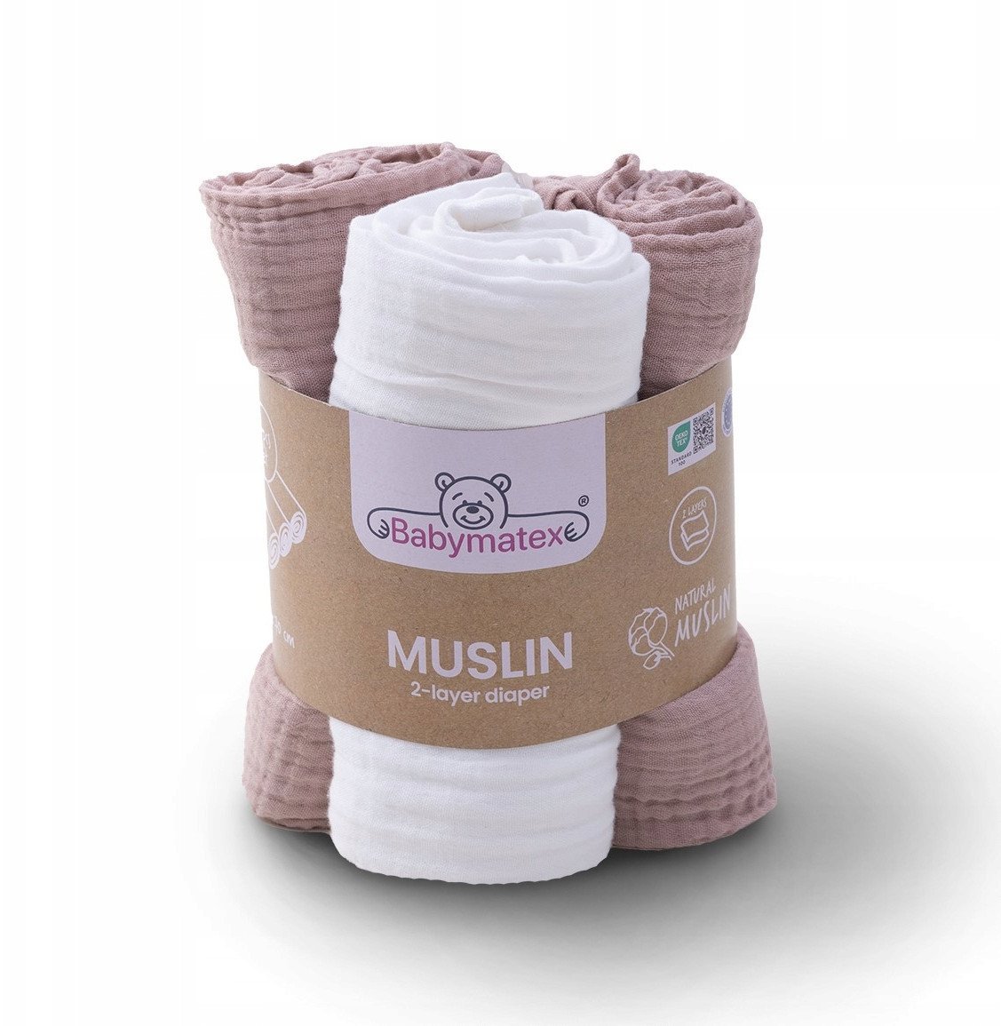 Pielucha MUSLIN 3 pak, roz. 70x80