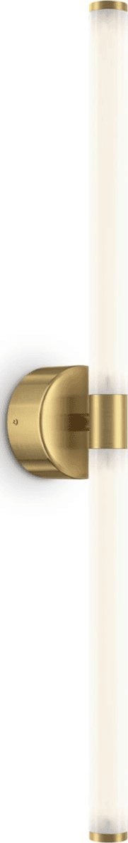 Kinkiet Maytoni Lampa ścienna do salonu Axis MOD106WL-L16G3K LED 16W złota