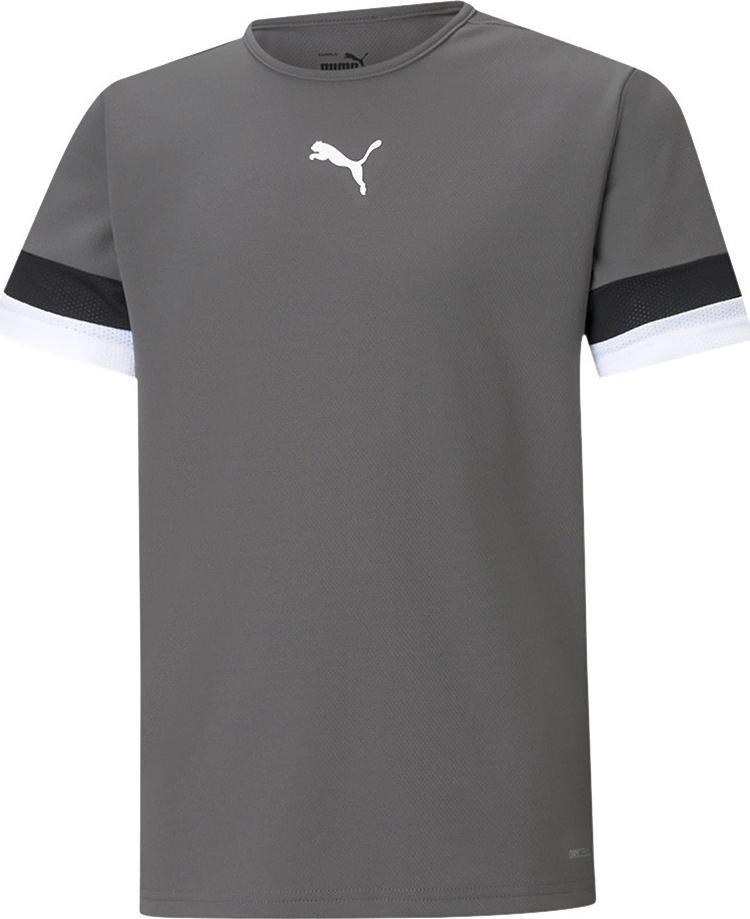 Puma Koszulka dla dzieci Puma teamRISE Jersey Jr szara 704938 13 : Rozmiar - 116