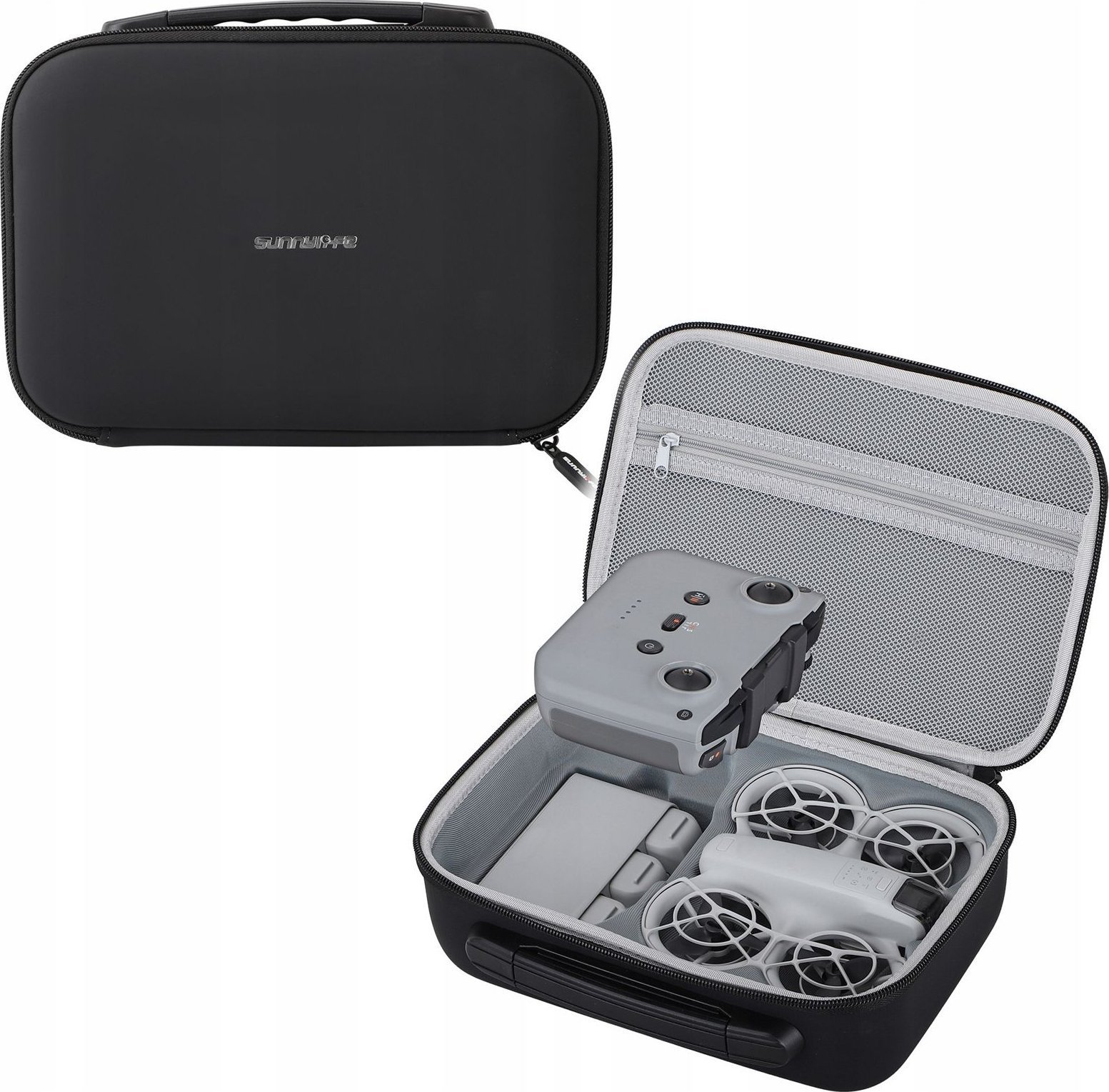 SunnyLife Walizka Pokrowiec Futerał Case do na DJI NEO + Kontroler Pilot + Akcesoria - Czarny / NE-B864