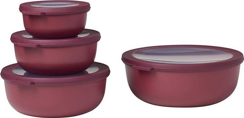 Mepal Zestaw 4 misek Cirqula okrągła 350 750 1250 2250 Nordic Berry 106232073700