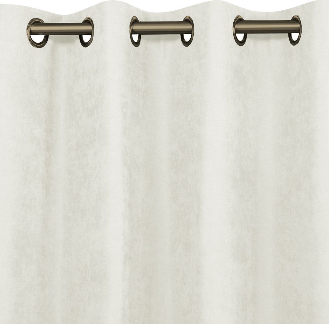 Homede Zasłona MILANA kremowy szenila 280x175 HOMEDE