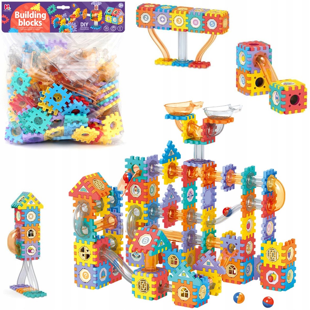 Klocki tor dla kulek 202el