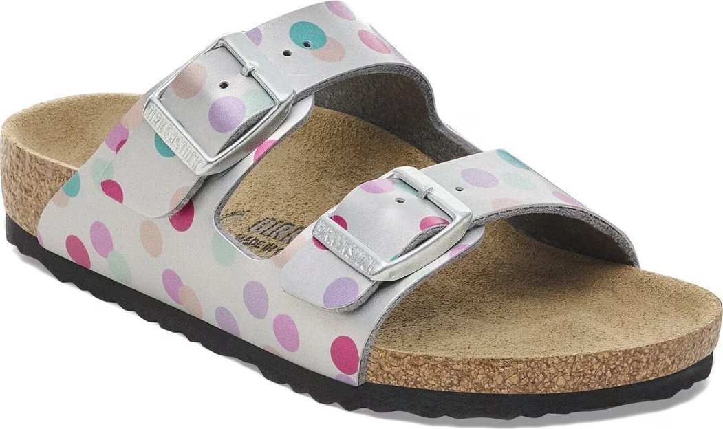 Birkenstock sandały Arizona KIDS BS 1029805 ELECTRIC METALLIC DOST SILVER (szerokość standardowa) 36