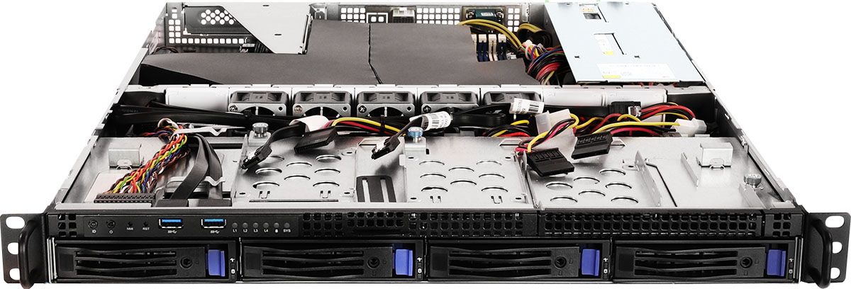 Serwer ASRock 1U4LW-X470 RPSU