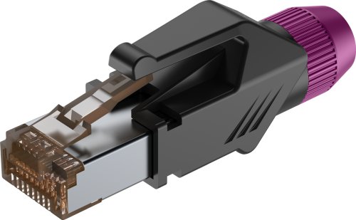 Roxtone Wtyk typu RJ45 z osłoną RJ45C5E-PHPL